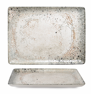 Natural Flora Square Serving Platter