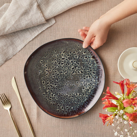 Galactic Black Dinner Plate 27 cm