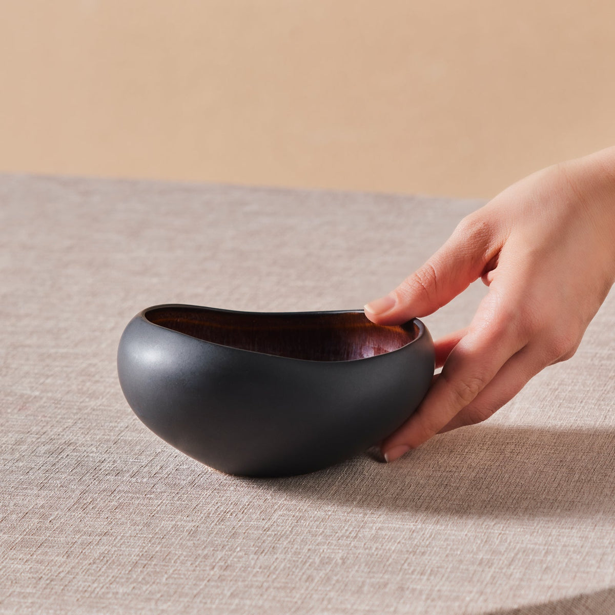 Galactic Black Cereal & Soup Bowl 15 cm