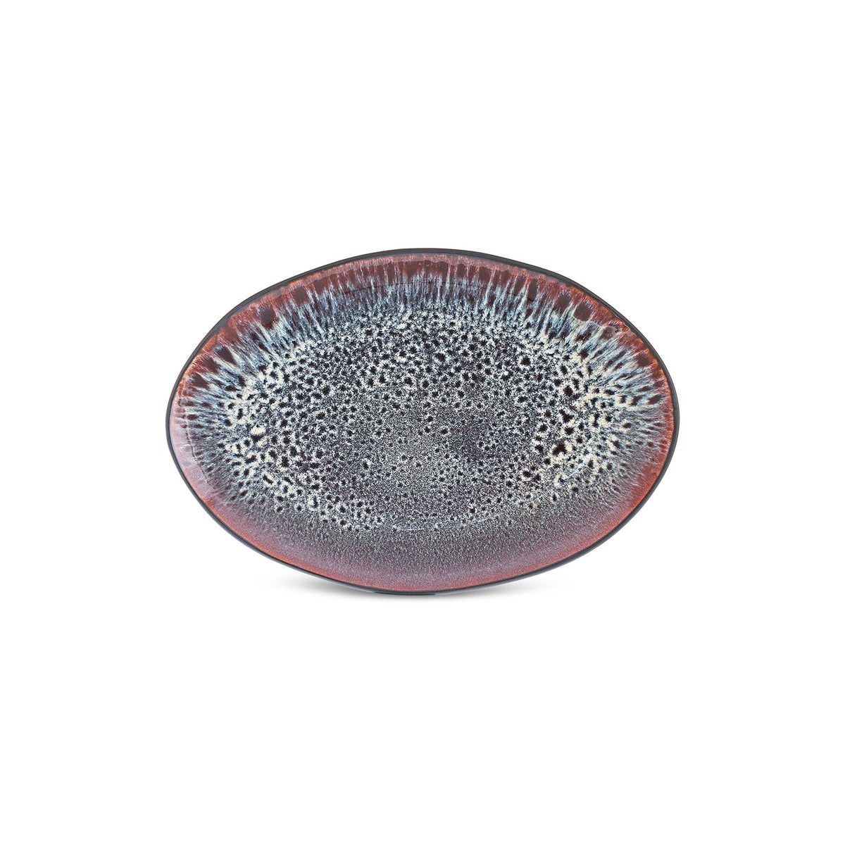 Galactic Black Large Serving Platter 36 cm