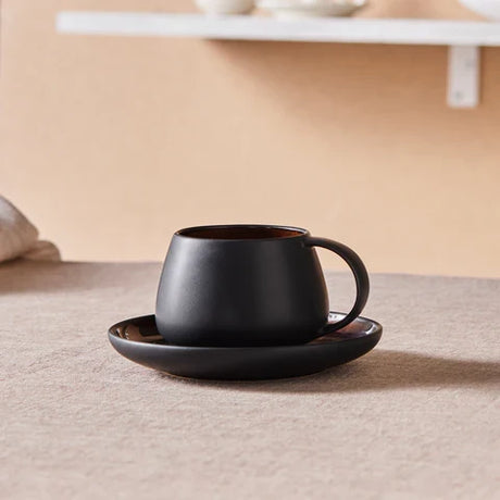 Galactic Black Tea Cup & Saucer 300 ml