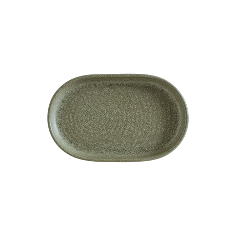 Adelfa Ripple Oval Plate 19 cm