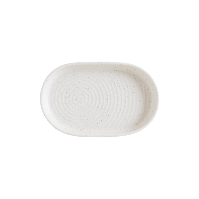 Liora Ripple Oval Plate 15 cm