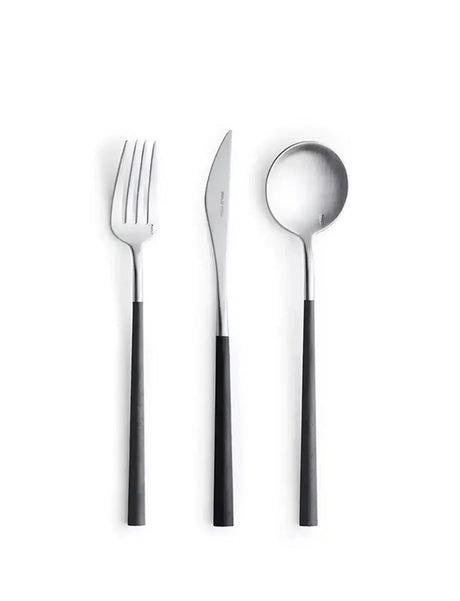 Neo Black cutlery range — range photograph