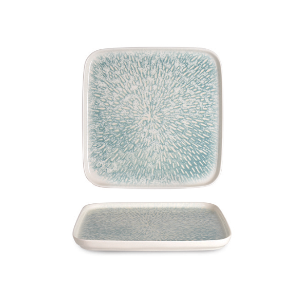 Asel Verano Square Dinner Plate 16.5 × 16.5 cm