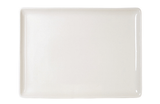 Cream Flora Rectangular Serving Plate — catalogue design photograph