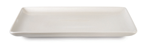 Cream Flora Rectangular Serving Plate — catalogue design photograph