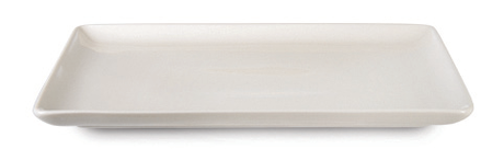 Cream Flora Rectangular Serving Plate — catalogue design photograph