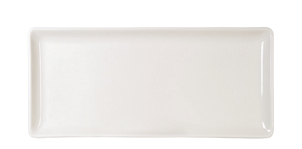 Cream Flora Rectangular Serving Plate — catalogue design photograph