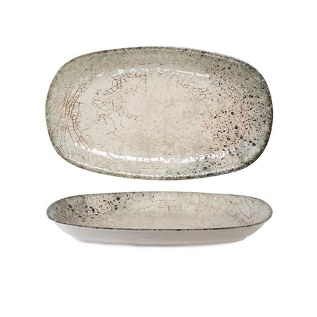 Natural Valencia Oval Serving Plate 30.8 × 18.1 cm