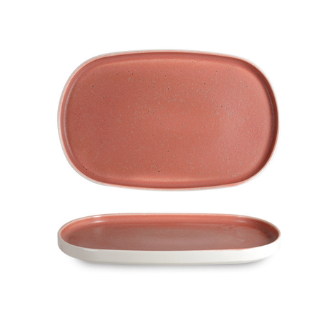 Rosa Ellipse Oval Deep Plate 34 × 22.2 cm