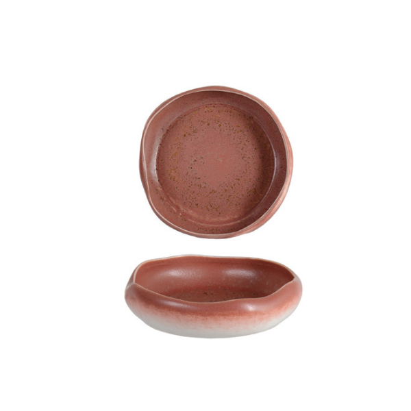 Rosa Ellipse Deep Plate with Raised Rim 25 cm