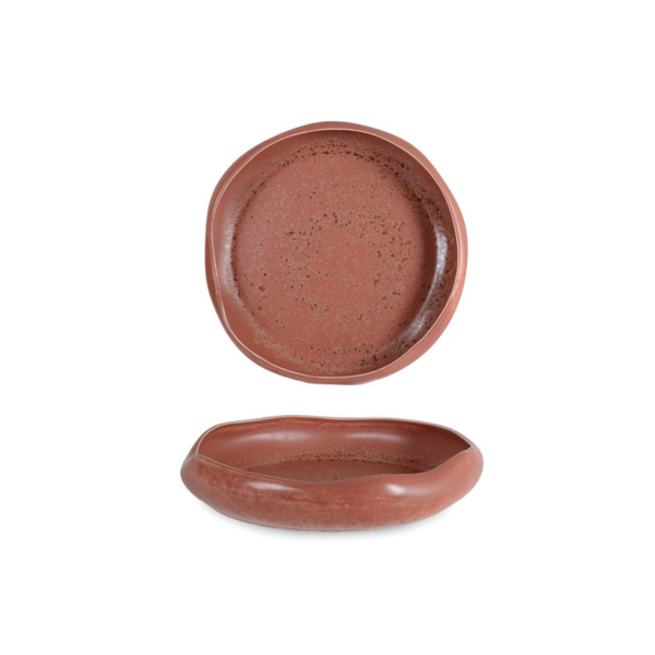 Rosa Ellipse Deep Plate with Raised Rim 30 cm
