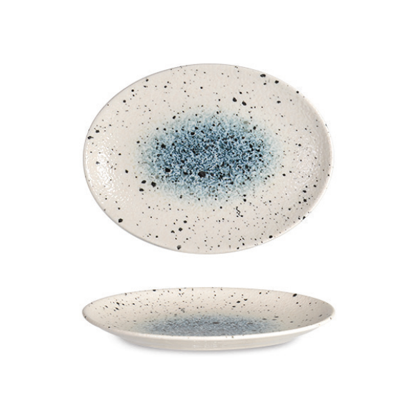 Splash Ellipse Oval Serving Plate 36 × 24 cm